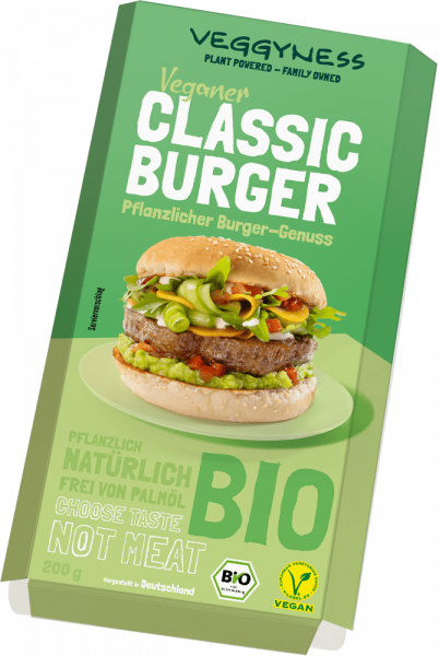 Veganer Burger "Classic" von Veggyness