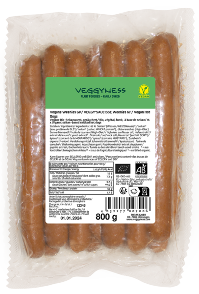Vegane Hot Dog Wurst
