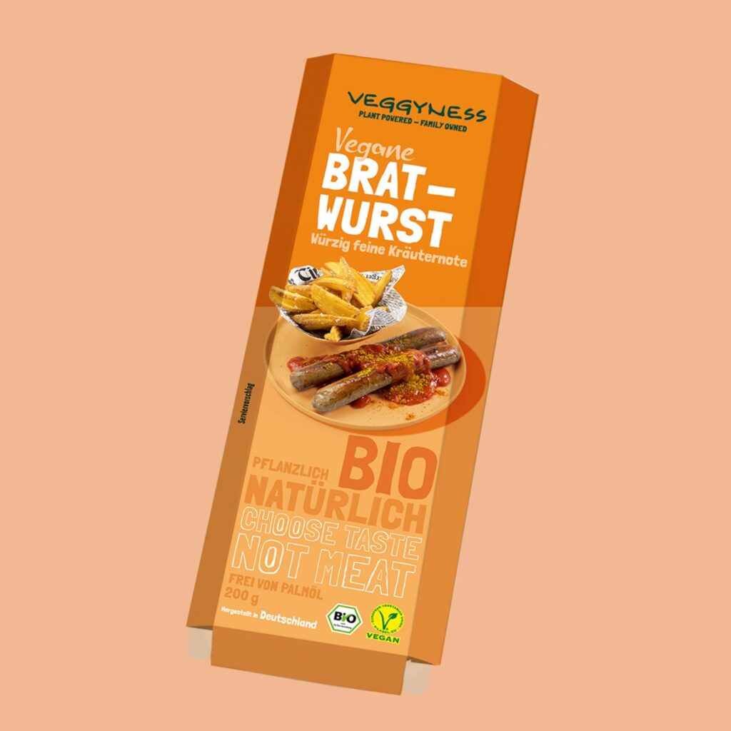 Vegane Bratwurst von Veggyness