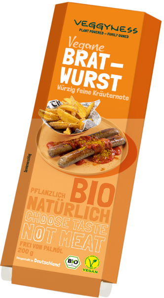 Vegane Bratwurst von Veggyness