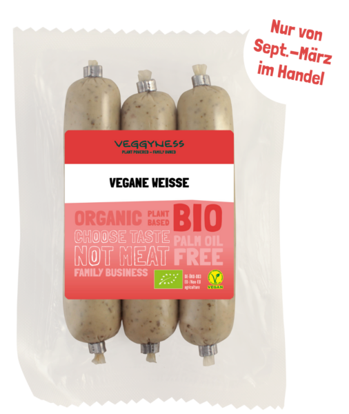 Vegane Weisswurst von Veggyness